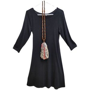 NWOT J.B.S. Black Mini Dress